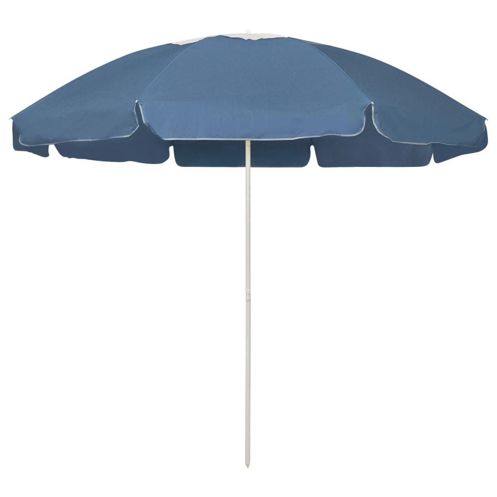 Sonnenschirm mit Stahlmast Sandfarbe 180 cm