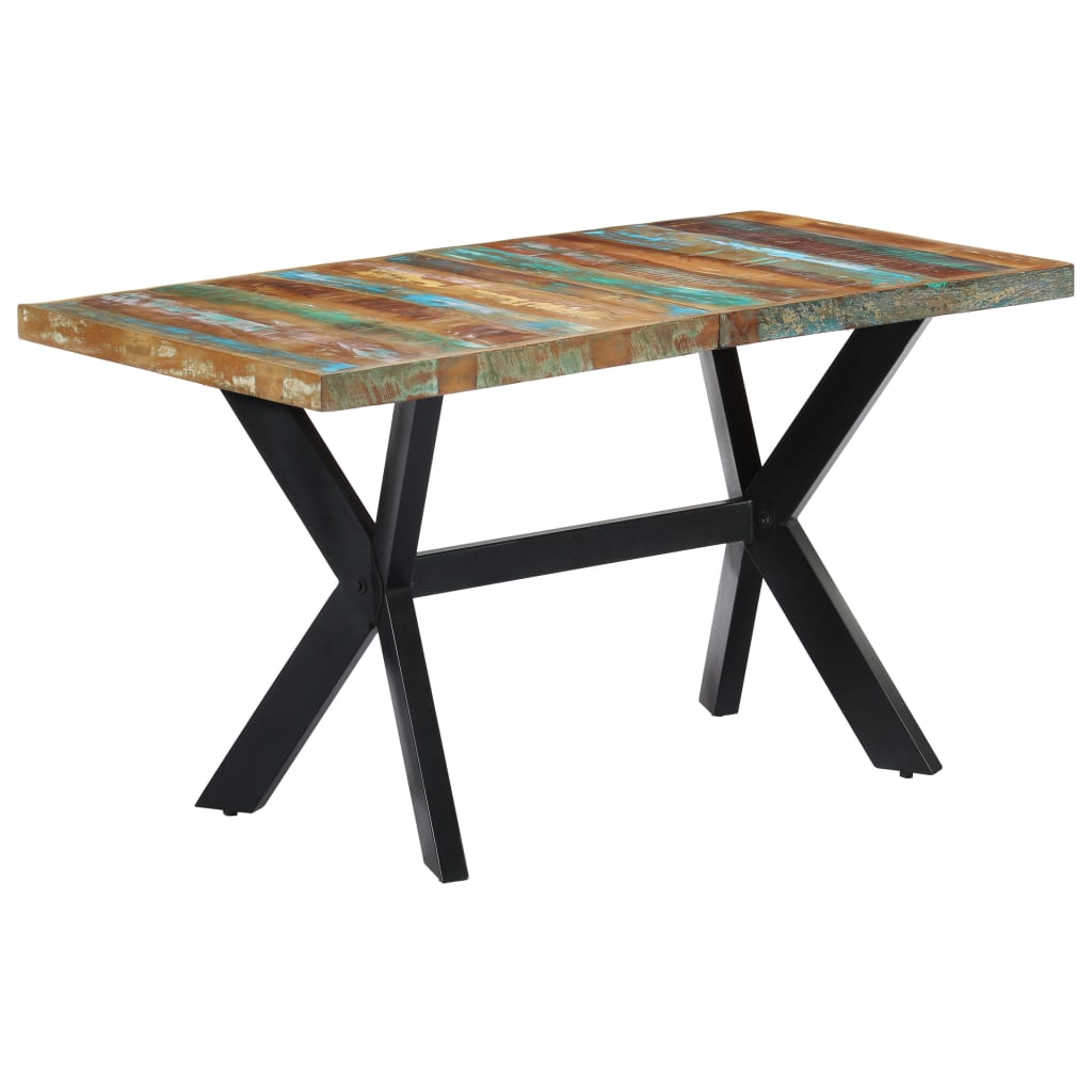 Esstisch Massivholz Mango und Stahlgestell 180 cm