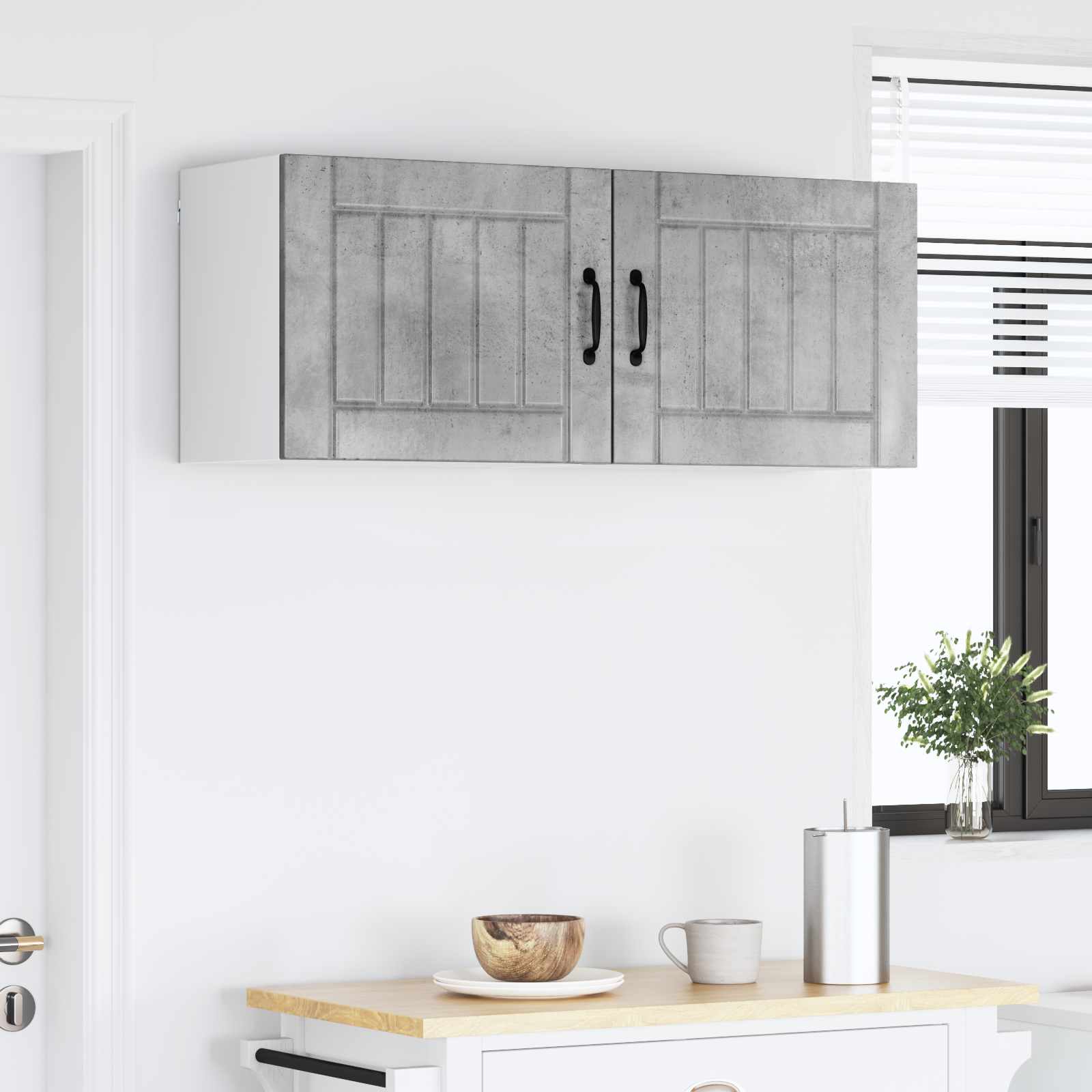 Herdumbauschränke 2 Stk. Lucca Weiß Holzwerkstoff