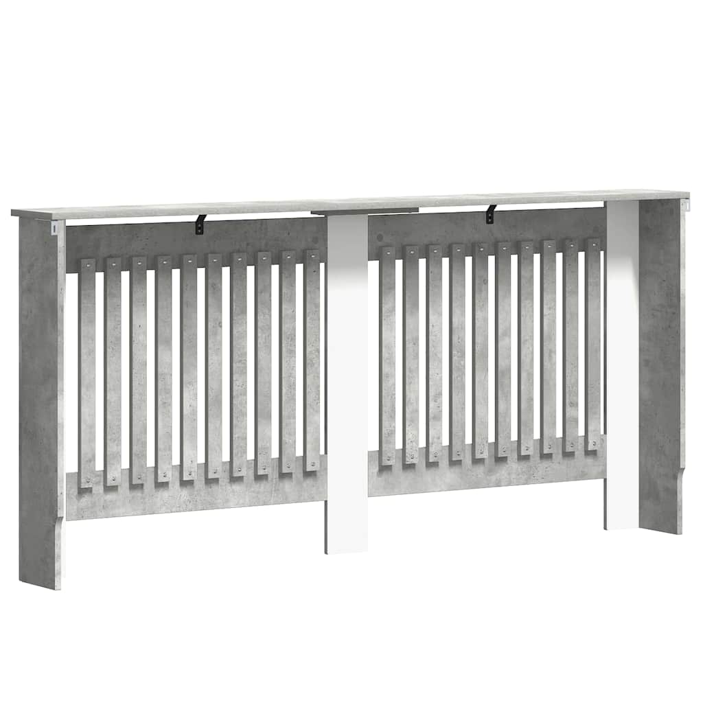 Holzwerkstoff Heizkörper-Abdeckung Heizkörperverkleidung 112 cm, weiß