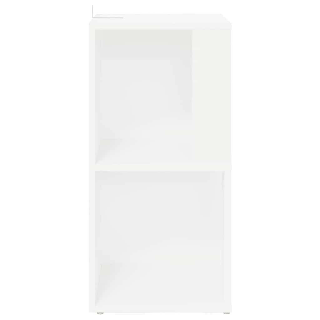 Beistelltisch Weiß 33x33x34,5 cm Holzwerkstoff