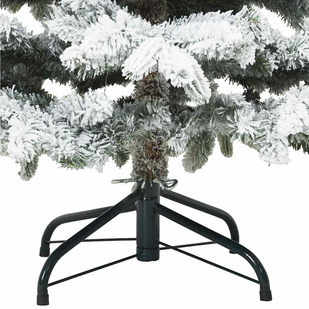 Künstlicher klappbarer Weihnachtsbaum mit Ständer Grün 150 cm
