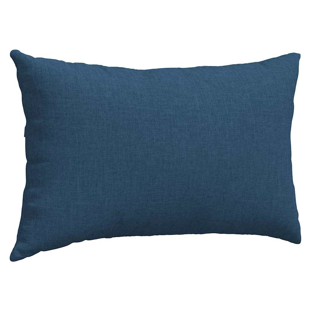 Sofakissen 2 pcs Hellgrau 50 x 30 cm Stoff