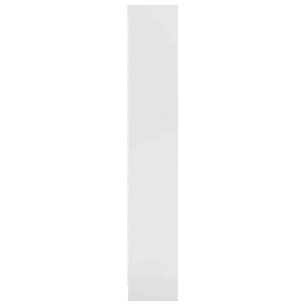 Bücherregal Weiß 40x24x75 cm Holzwerkstoff