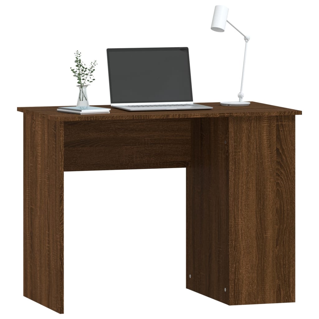 Schreibtisch Weiß 100x55x75 cm Holzwerkstoff