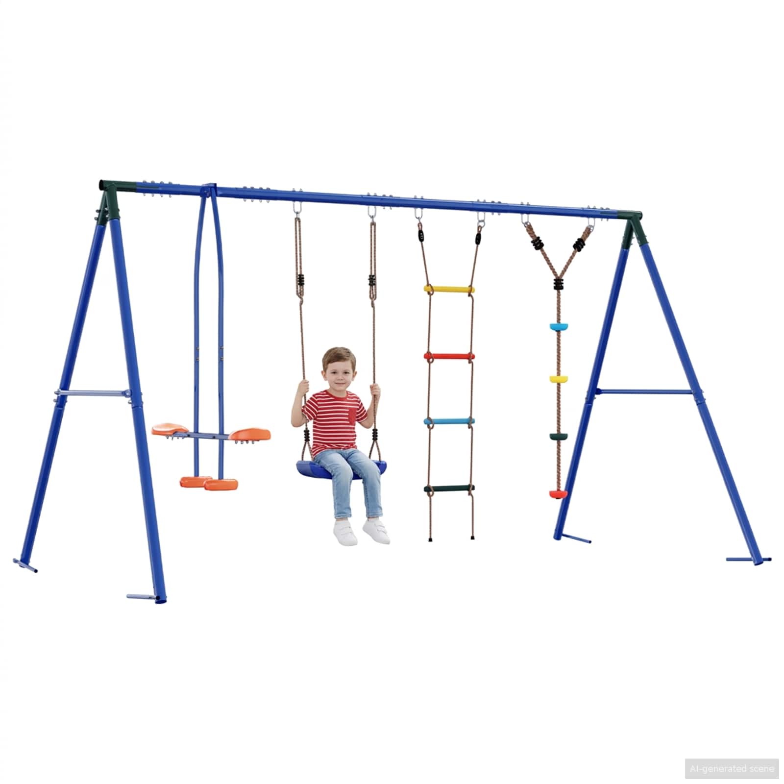 Schaukel-Set mit 2 Schaukelsitzen