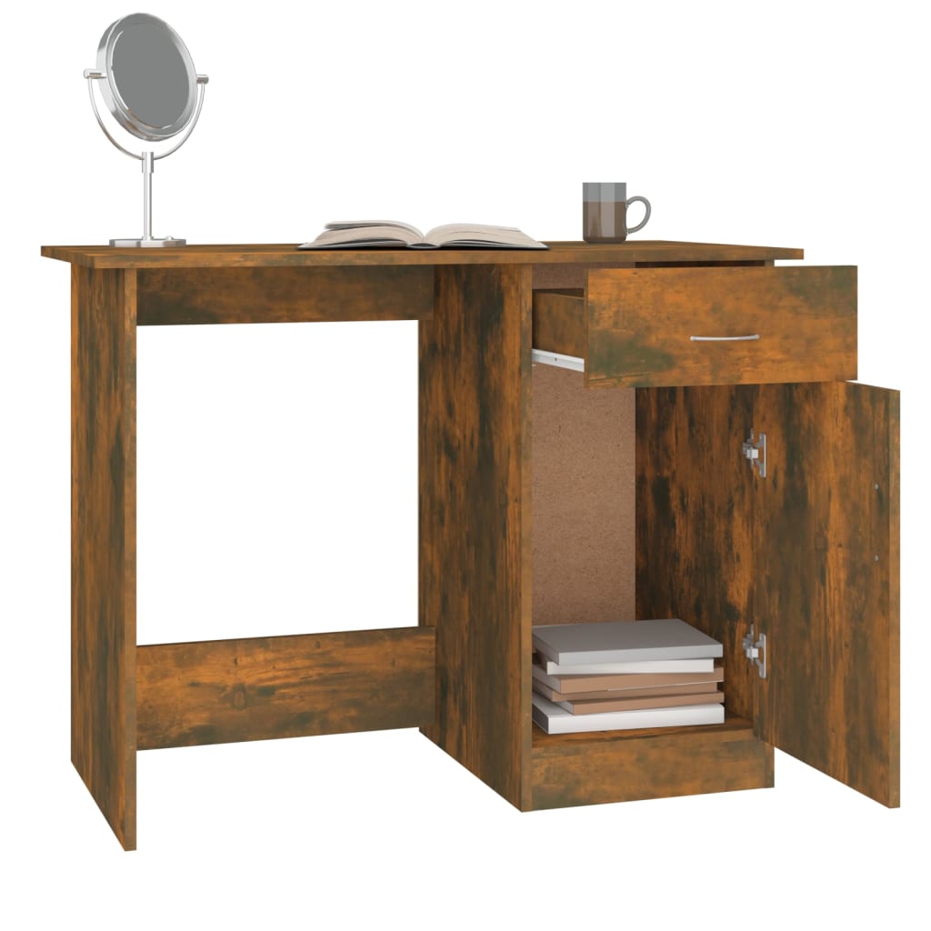 Schreibtisch Weiß 100×50×76 cm Holzwerkstoff