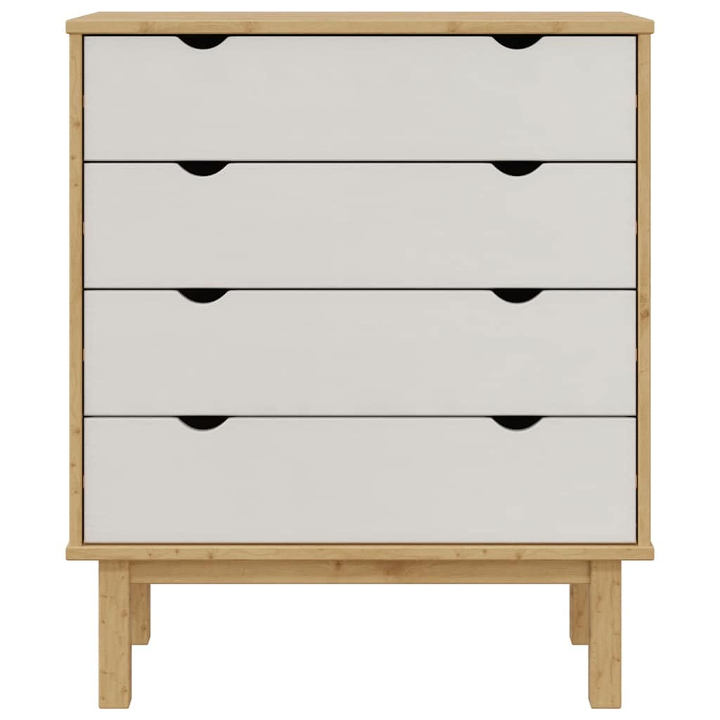 Schubladenschrank OTTA 76,5x39,5x90 cm Massivholz
