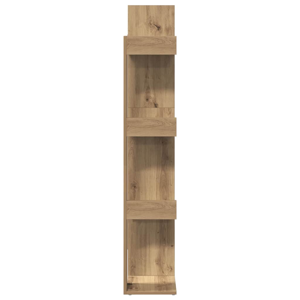 Bücherregal Weiß 86x25,5x140 cm Holzwerkstoff