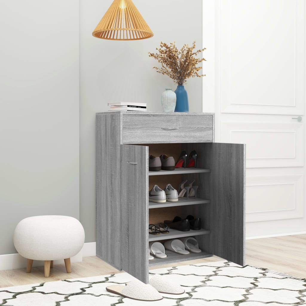 Schuhschrank Weiß 60×35×84 cm Holzwerkstoff