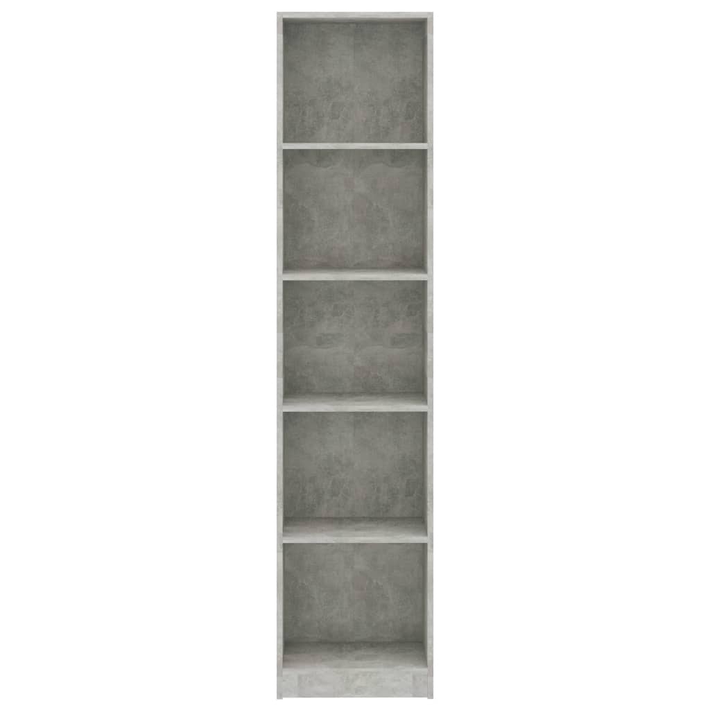 Bücherregal 3 Fächer Weiß 40x24x109 cm Holzwerkstoff