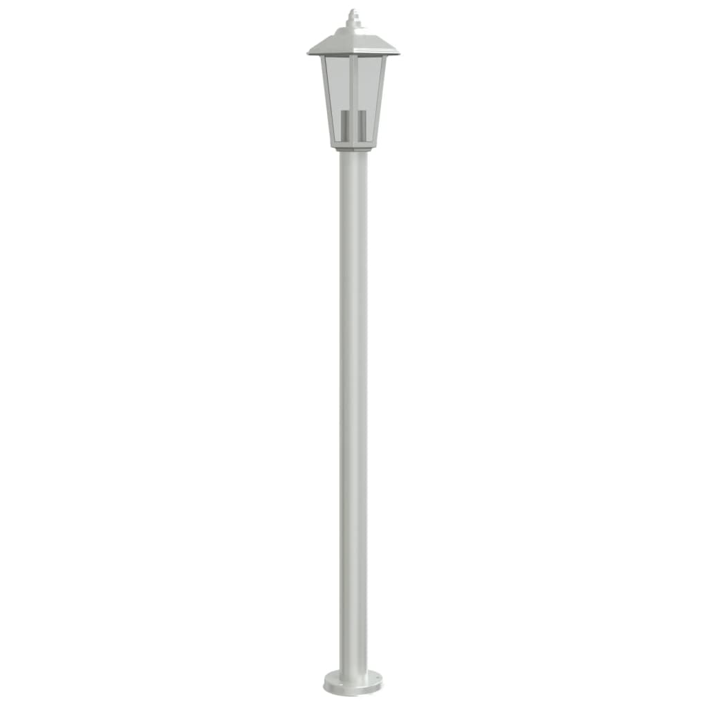 Wegeleuchte Silbern 80 cm Edelstahl