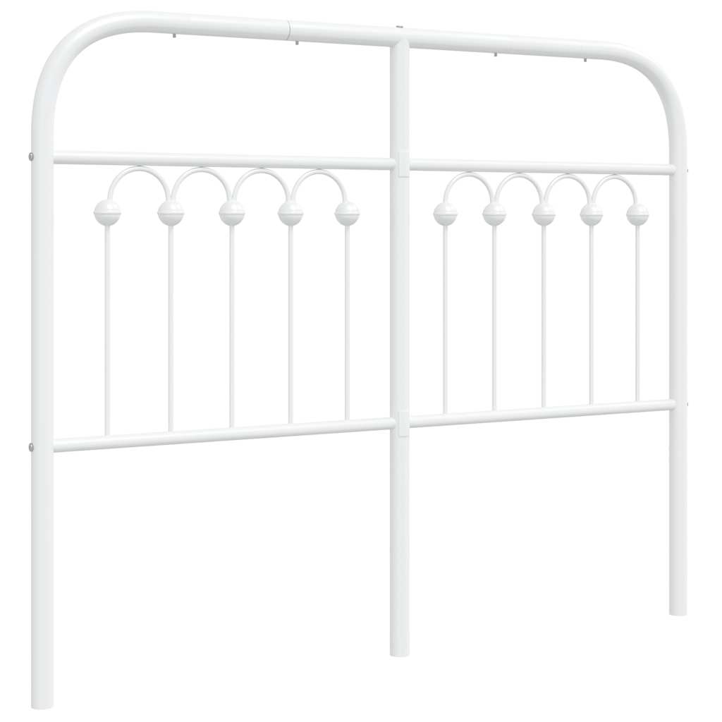 Ersatz-Kopfteil Metall Schwarz 75 cm