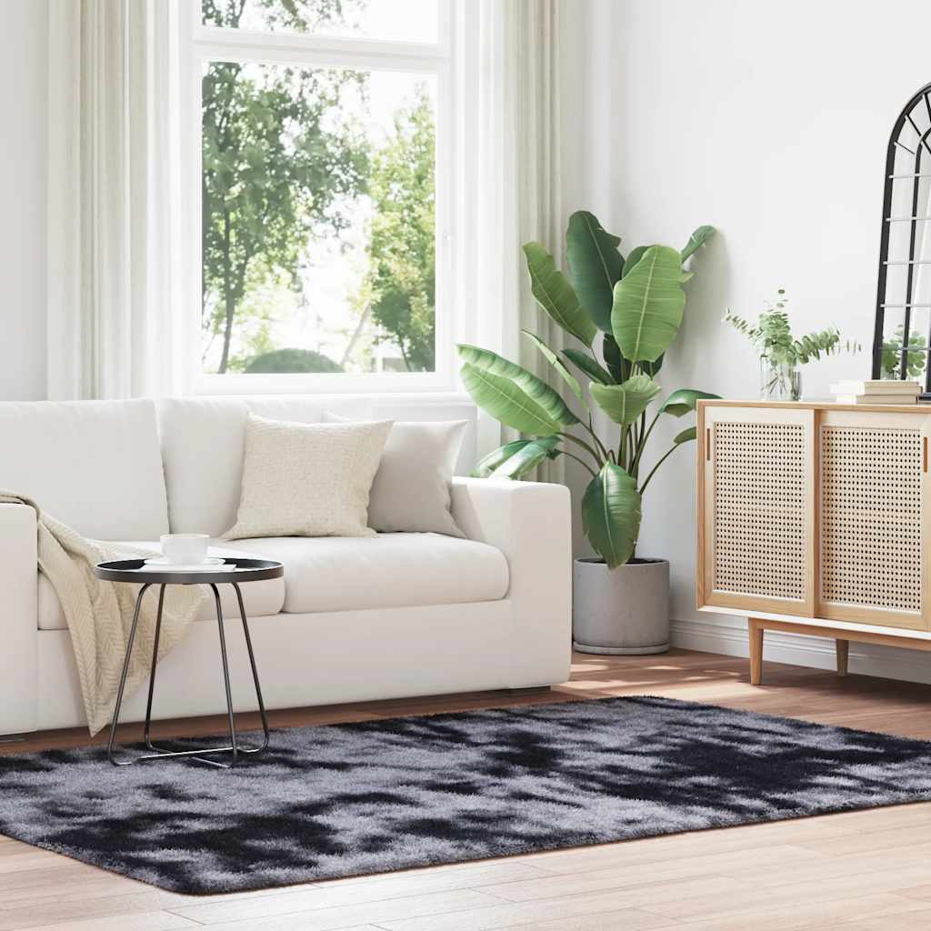 Teppich Shaggy Hochflor NAVARRA Beige 60x100 cm Polyester
