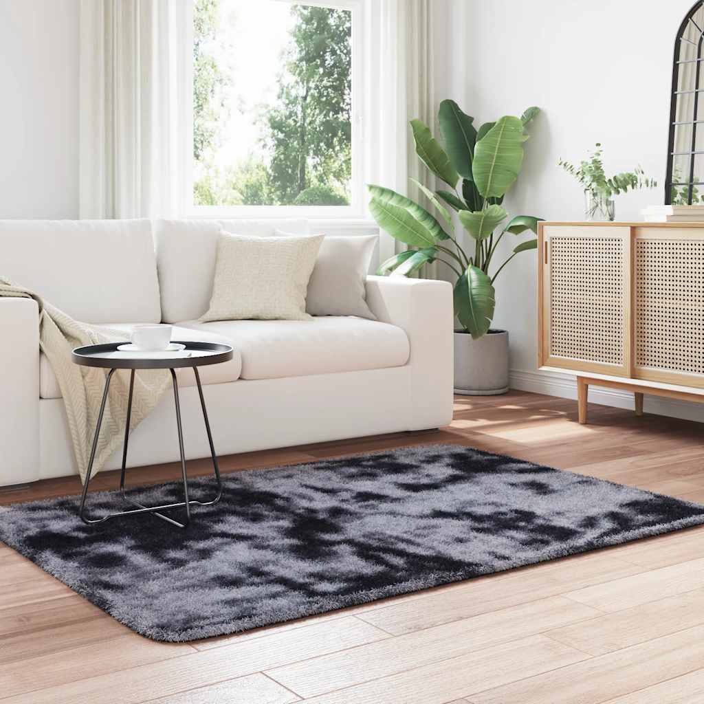 Teppich Shaggy Hochflor NAVARRA Beige 60x100 cm Polyester