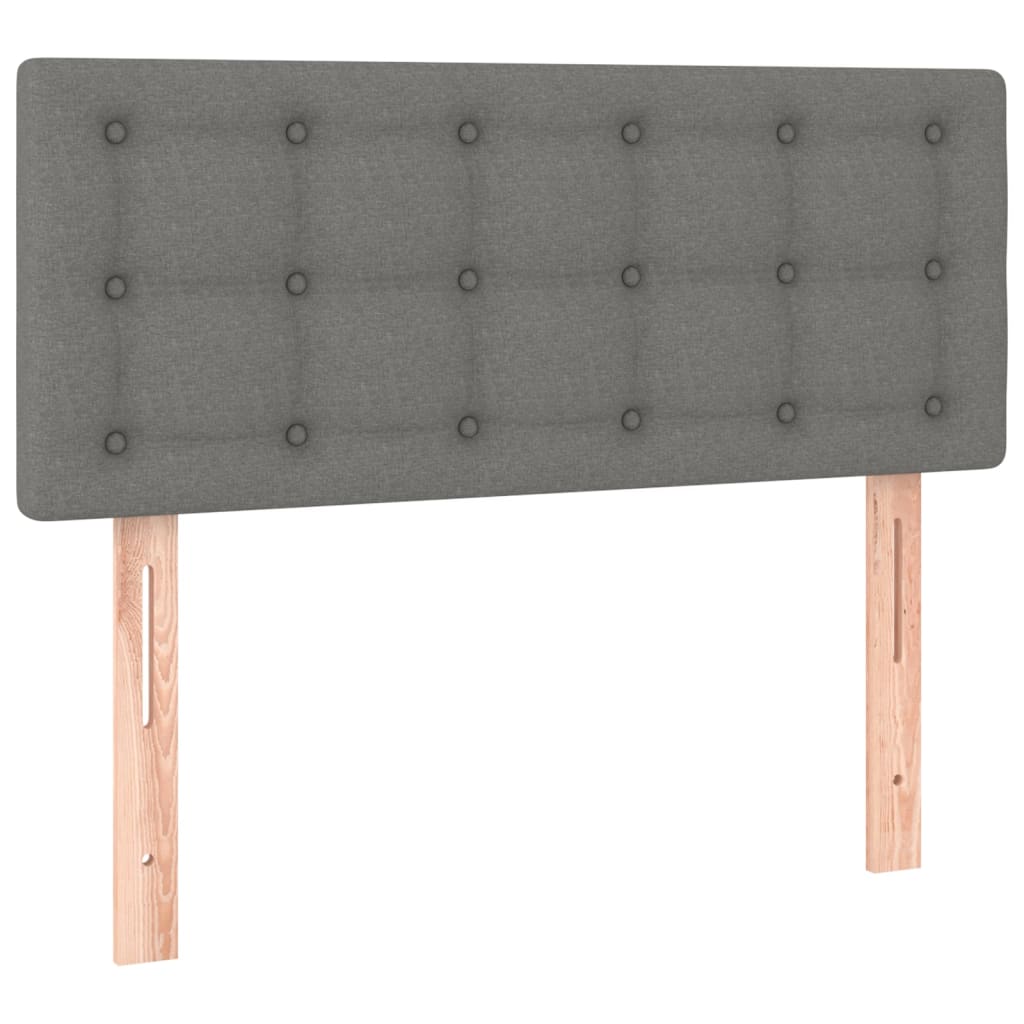 Kopfteil Hellgrau 80x5x118/128 cm Stoff