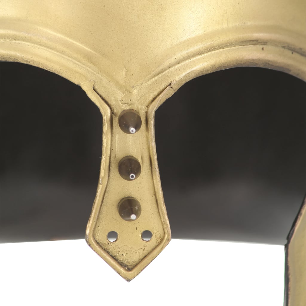 Preußische Pickelhaube Antik Replik für LARP Schwarz Stahl