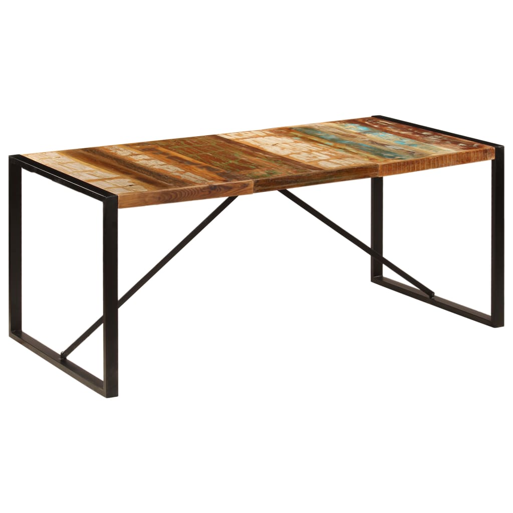 Esstisch 220x100x75 cm Massivholz Akazie