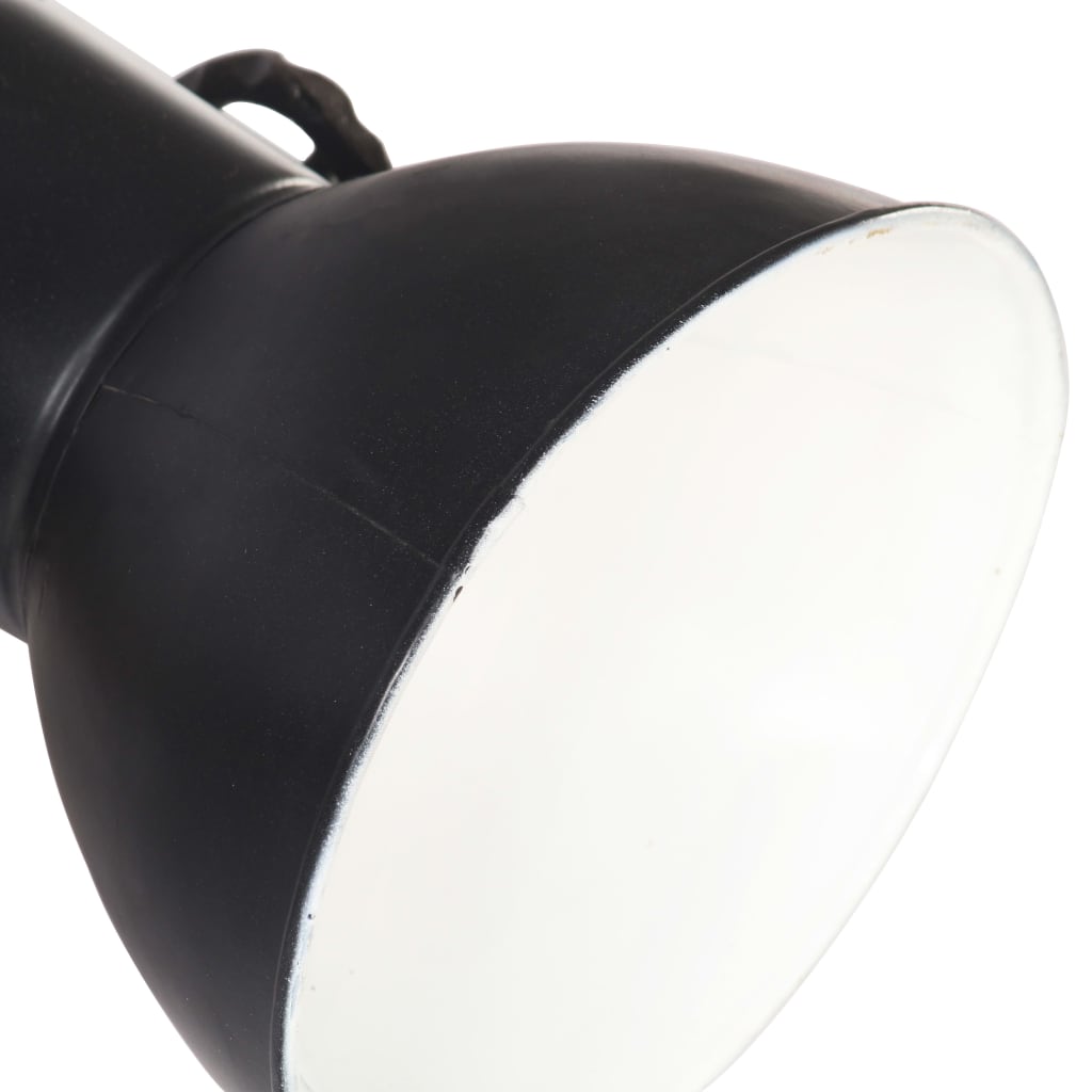 Wandlampe Industriestil Silbern 45x25 cm E27