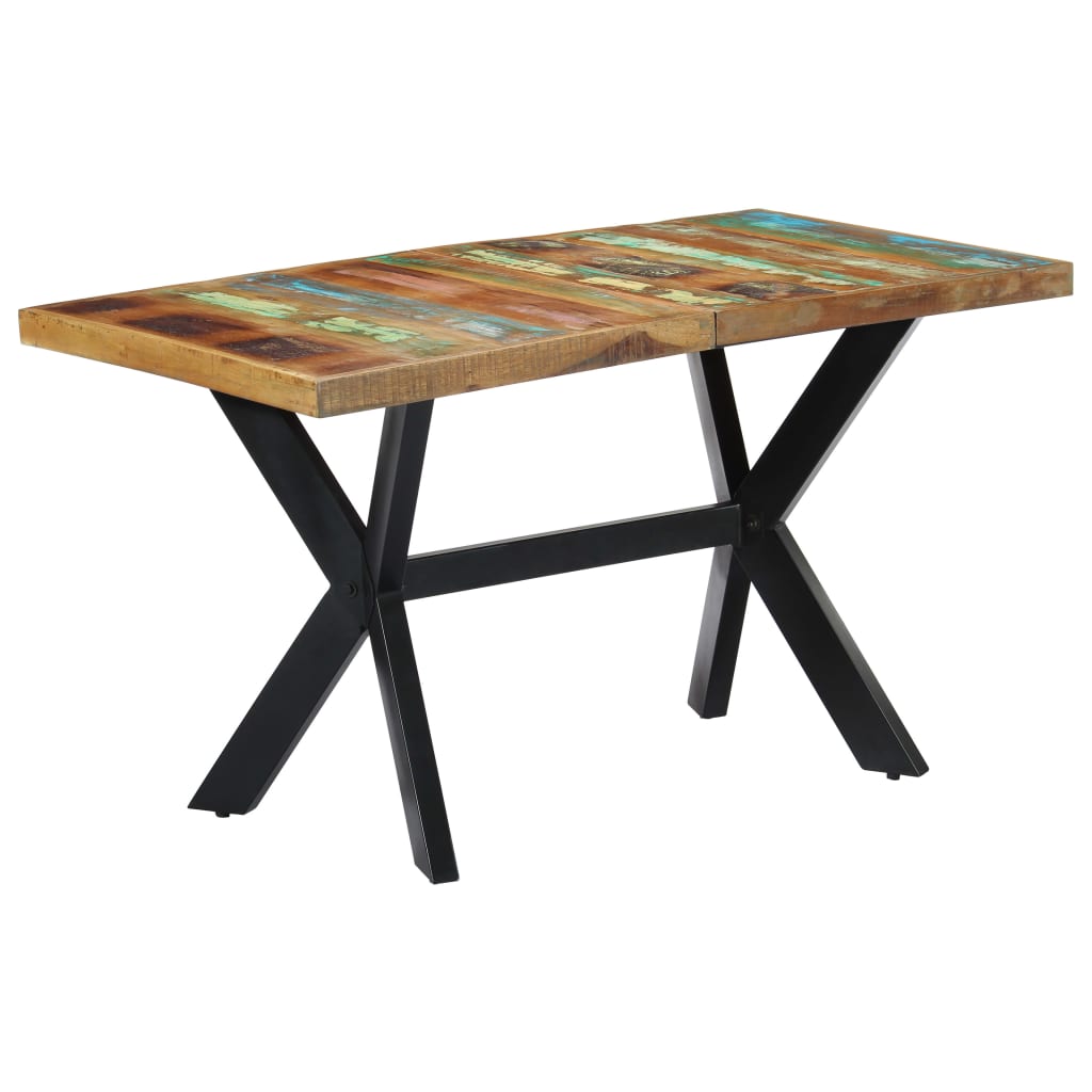 Esstisch Massivholz Mango und Stahlgestell 180 cm