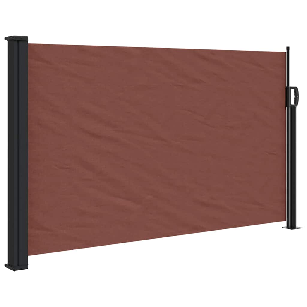 Seitenmarkise Ausziehbar Schwarz 100x300 cm