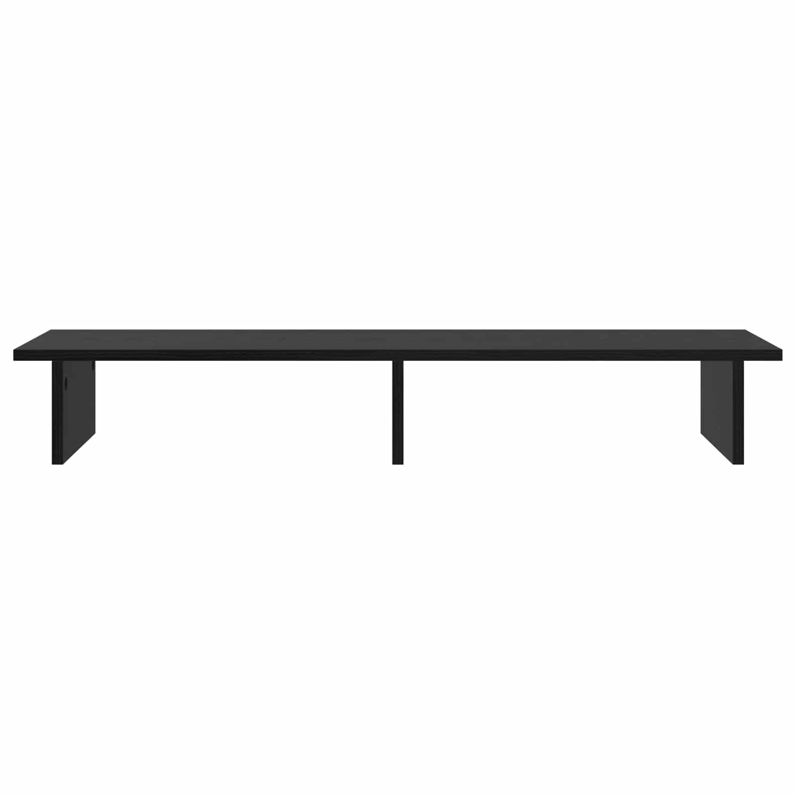 Monitor Halterung Schwarze Eiche 100 x 27 x 15 cm Holzwerkstoff