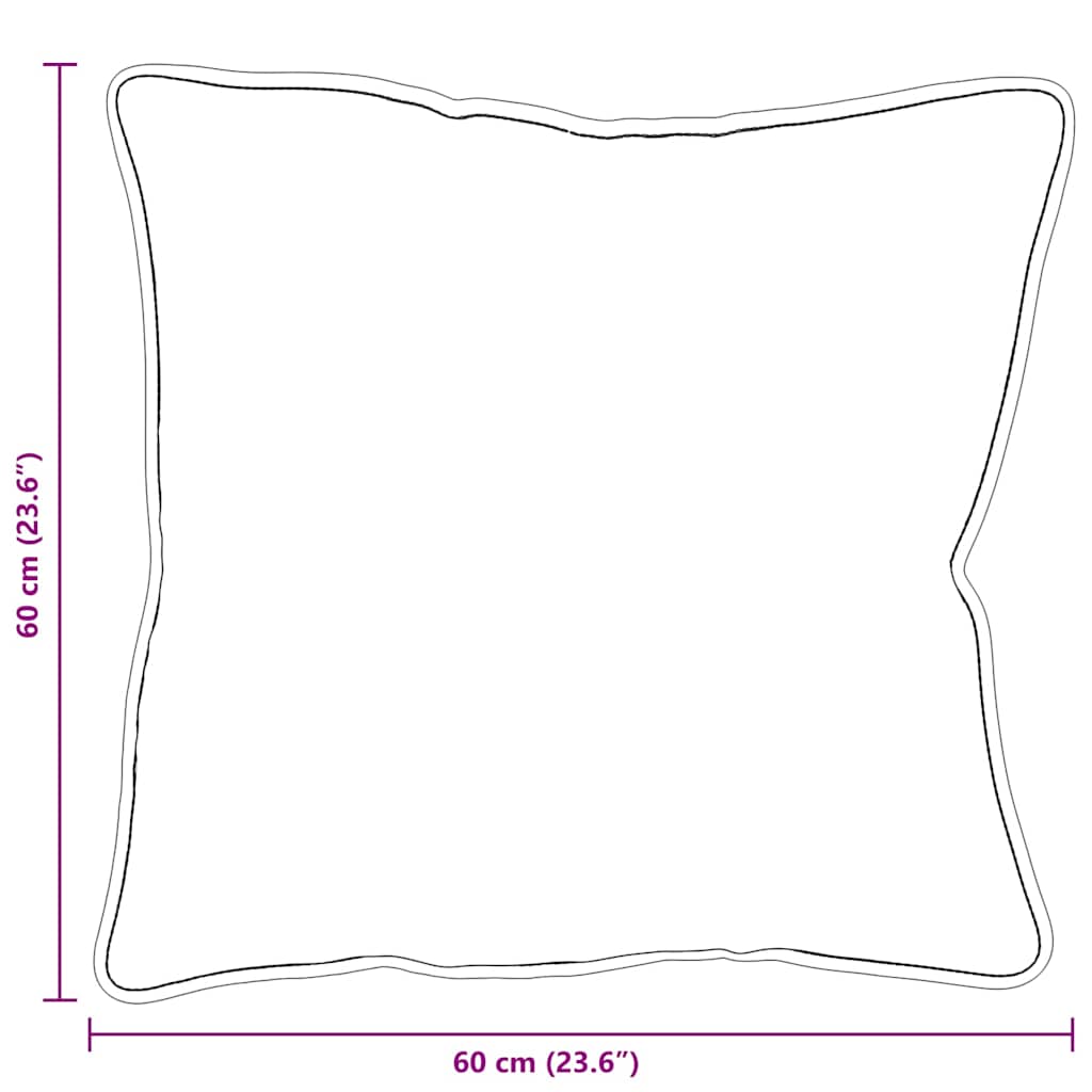 Kopfkissen mit Kissen Weiß 60 x 40 x 20 cm Polyester