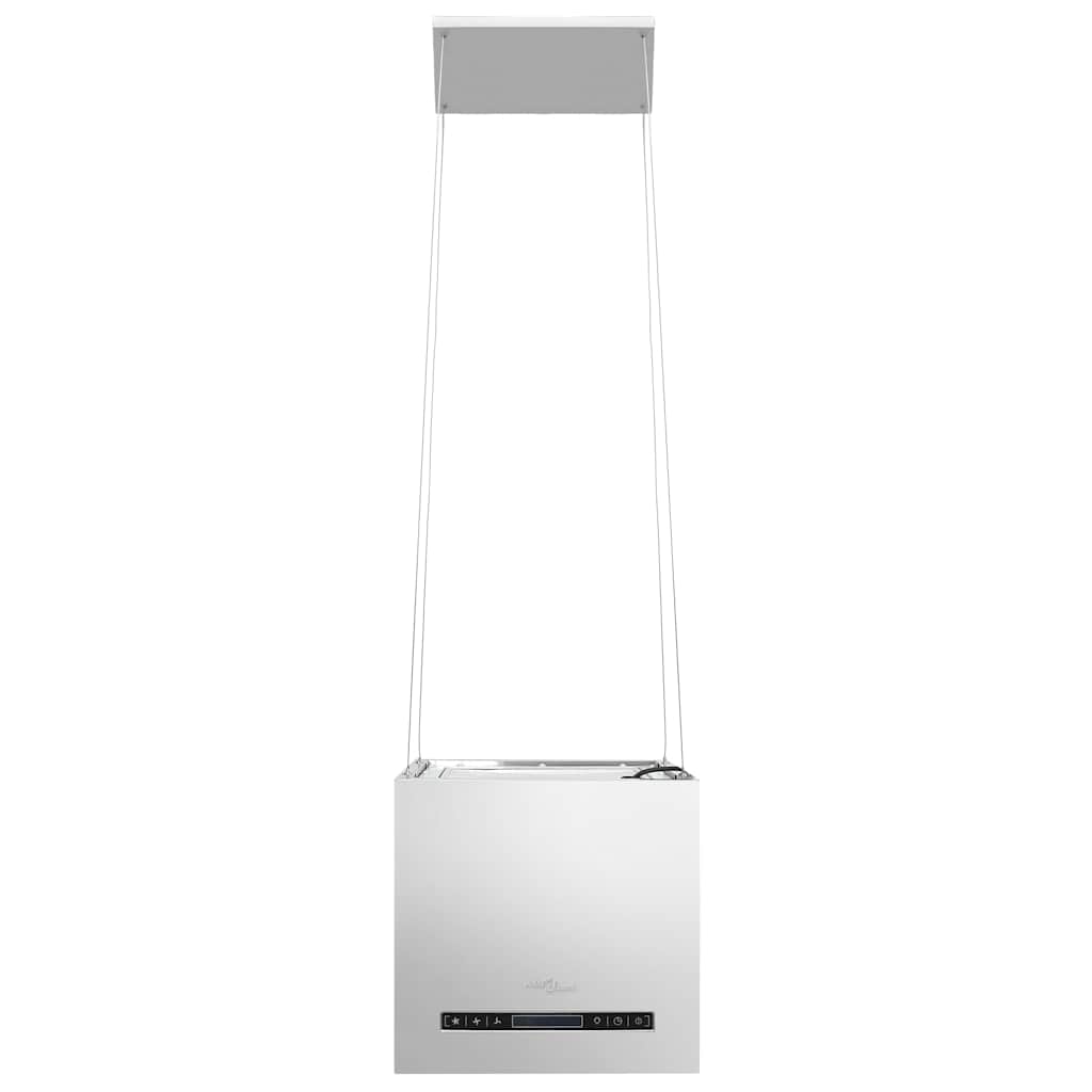 Hängende Inselhaube Touch-Sensor LCD 37 cm Edelstahl
