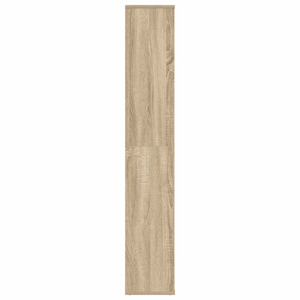 Raumteiler/Bücherregal Weiß 100x24x140 cm Holzwerkstoff