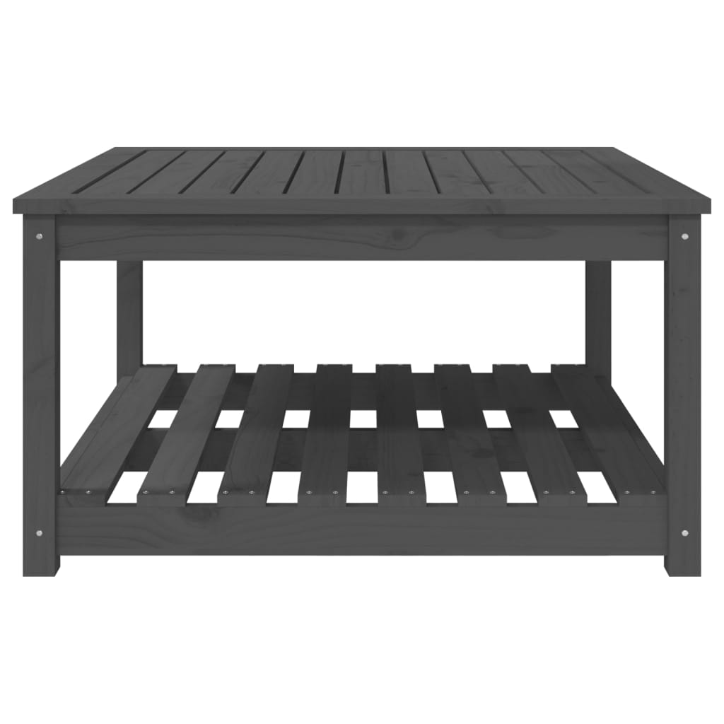 Gartentisch 82,5x50,5x45 cm Massivholz Kiefer