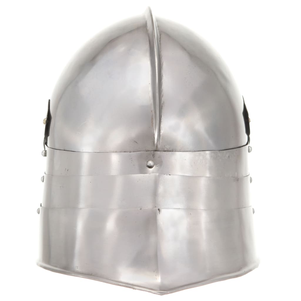 Preußische Pickelhaube Antik Replik für LARP Schwarz Stahl
