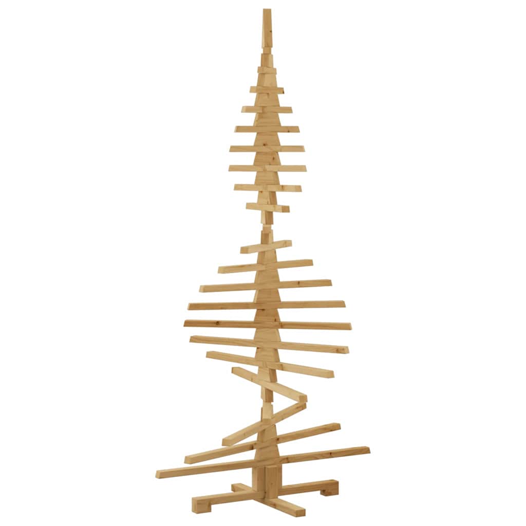 Weihnachtsbaum Holz zum Schmücken 60 cm Massivholz Kiefer