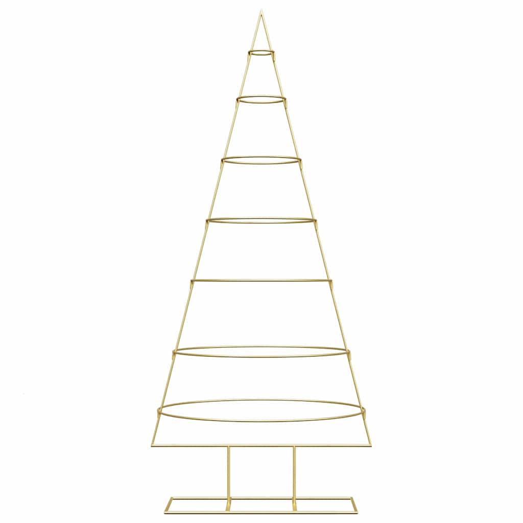 Metall-Weihnachtsbaum Deko Schwarz 60 cm