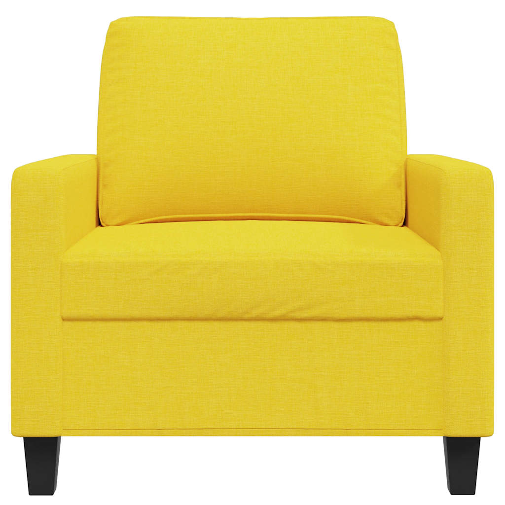 3-Sitzer-Sofa Hellgrau 180 cm Stoff
