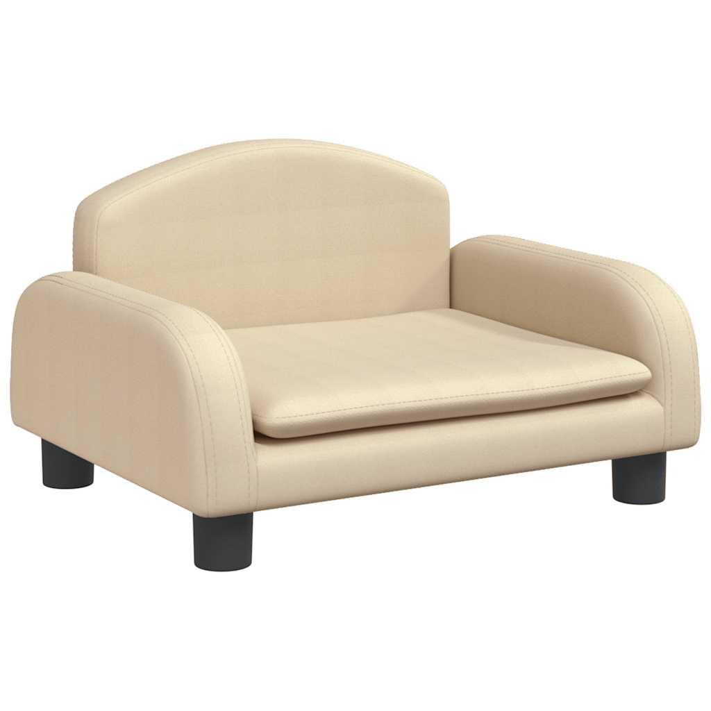 Hundebett Dunkelgrau 70x45x30 cm Stoff
