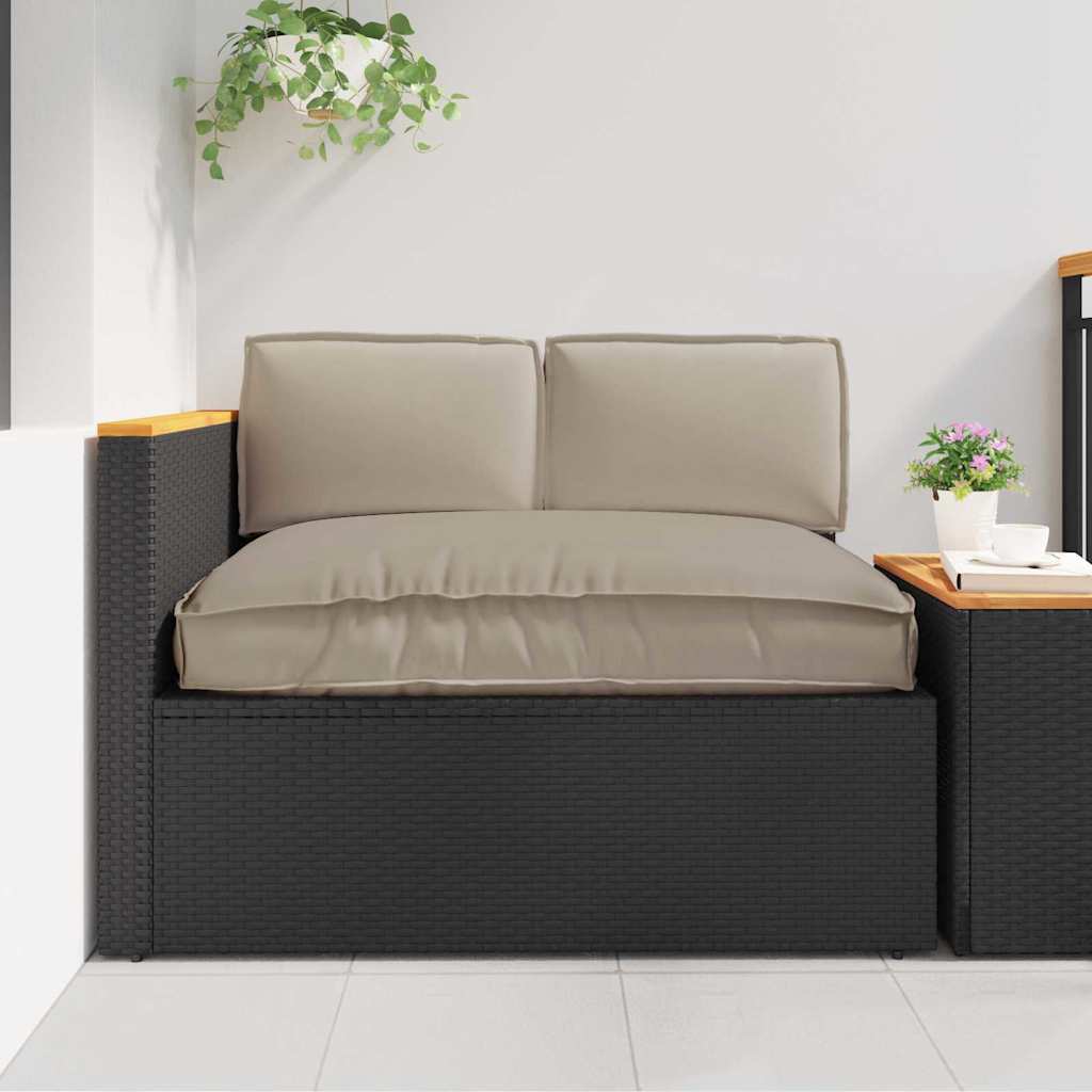 Kissenset 3 pcs Anthrazit Oxford-Stoff