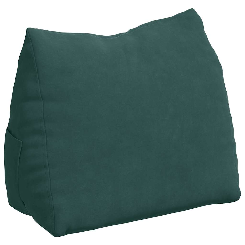 Rückenkissen Blau 45 x 20 x 35 cm Cordstoff
