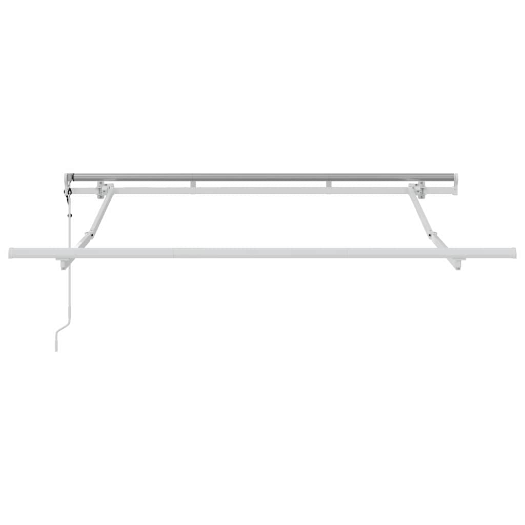 Markisenrahmen Weiß 2,5 x 2 m Metall