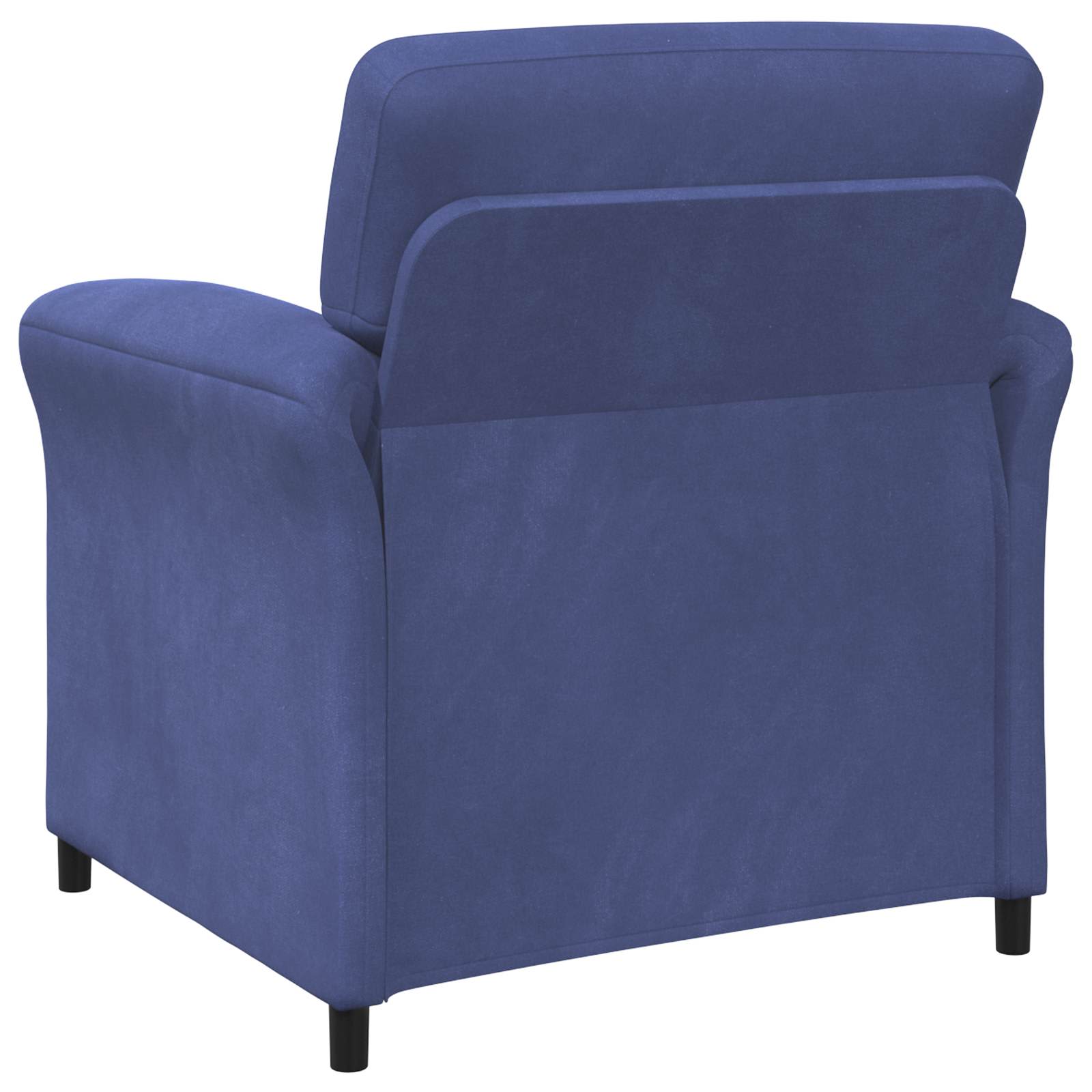 1-Sitzer Sofa Hellgrau 88 x 83 x 95 cm Samt