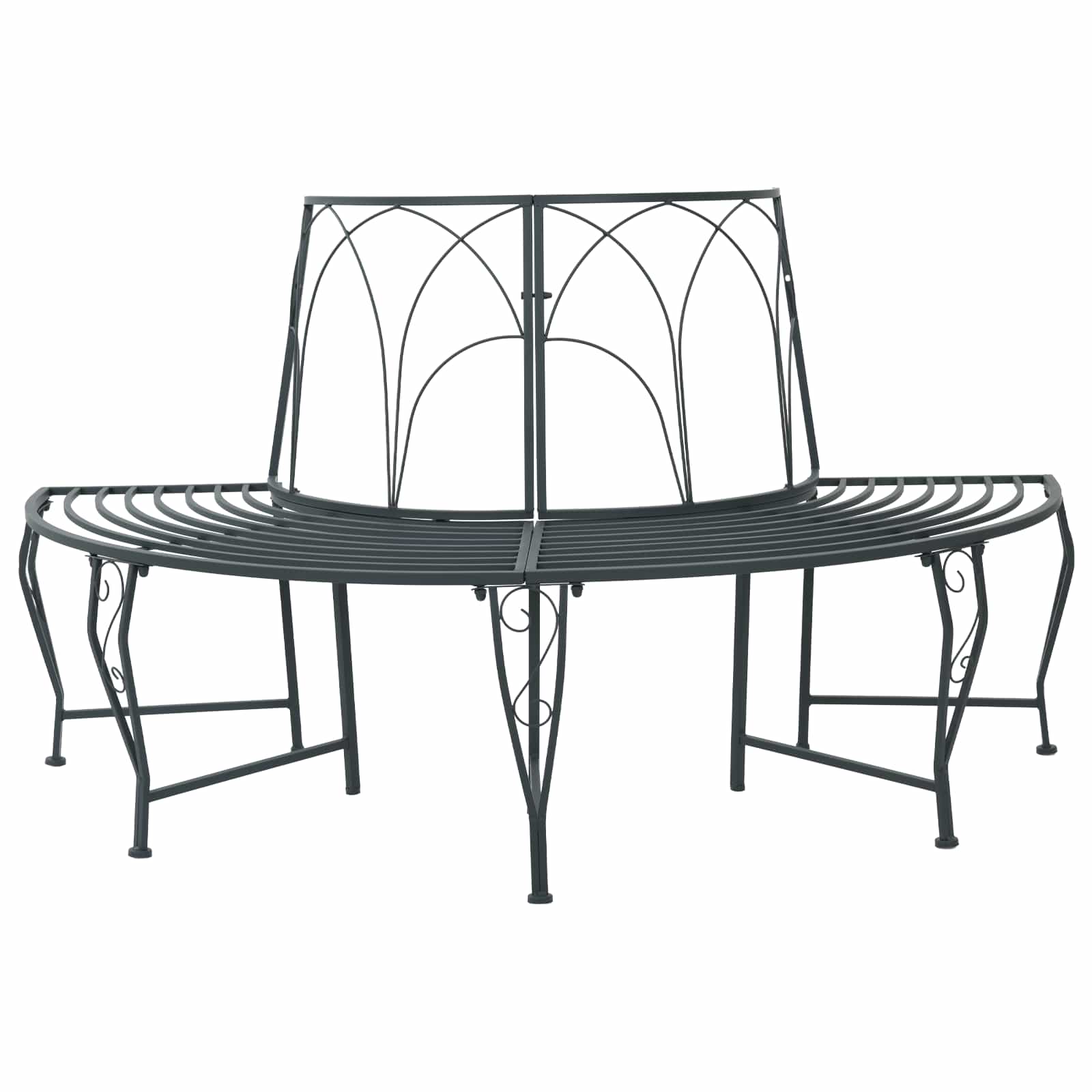 Baumbank 160 cm Stahl