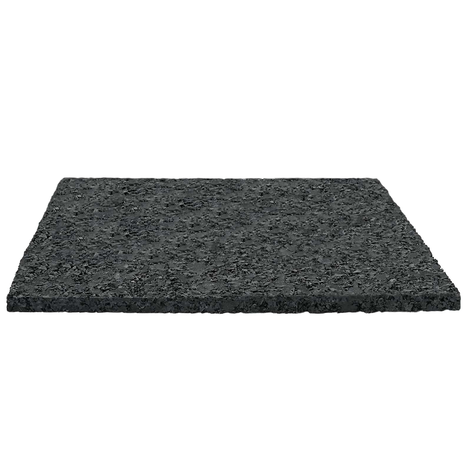 Gummigranulat-Patiopad Schwarz 6 x 9 x 0,3 cm Gummi