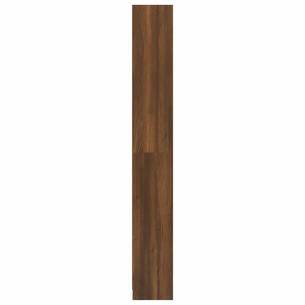 Bücherregal 3 Fächer Weiß 40x24x109 cm Holzwerkstoff