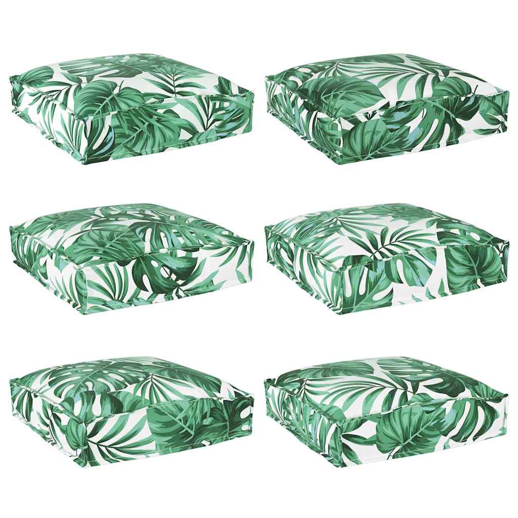 Kissen 2 pcs Anthrazit 40 x 40 x 8 cm Oxford-Stoff