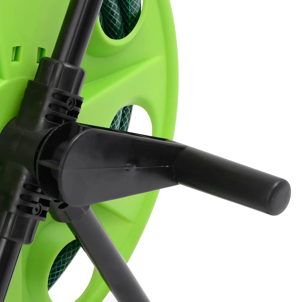 Schlauchtrommel Freistehend Grün mit 20 m Schlauch PVC