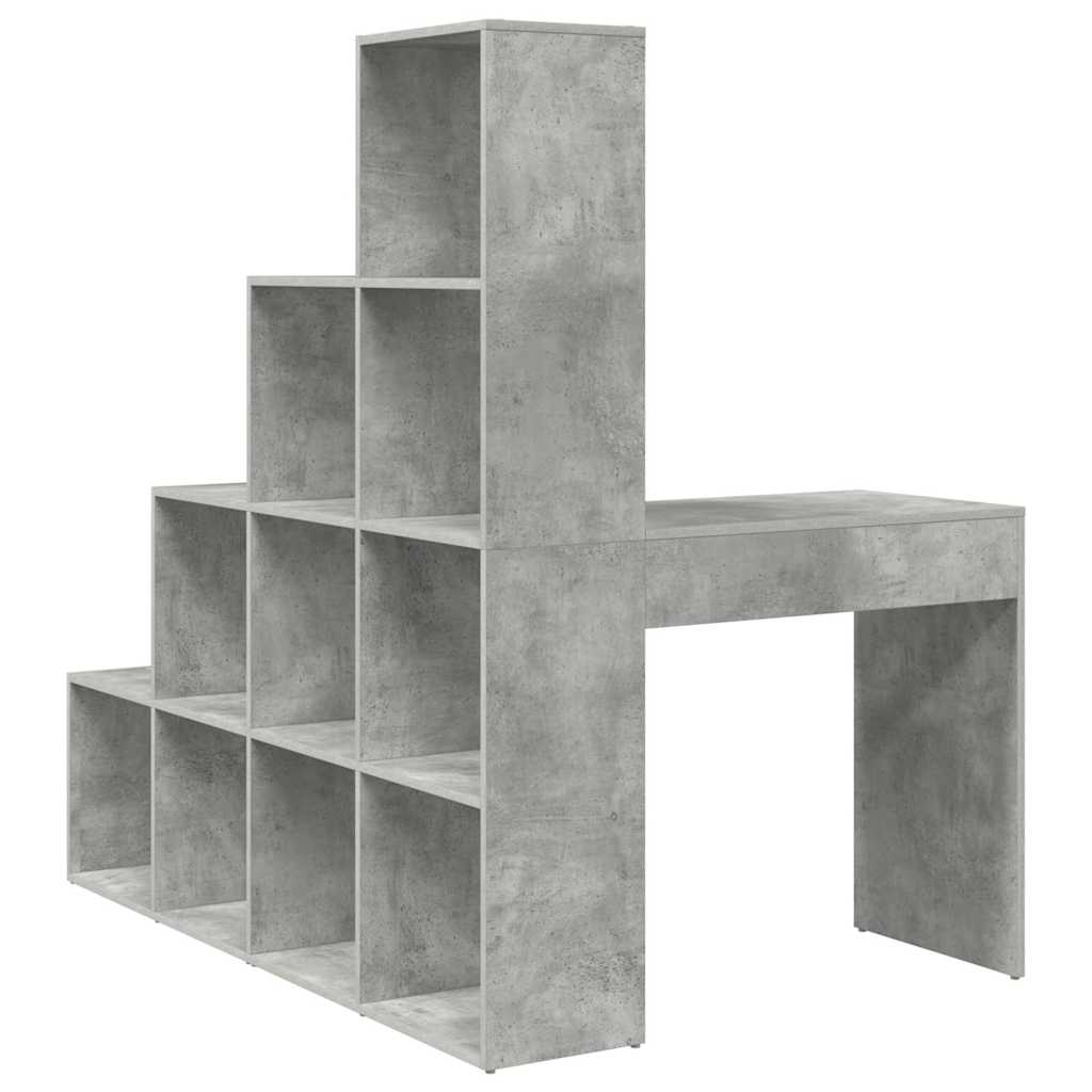 Eck-Schreibtisch Schwarz Eichen-Optik 101,5 x 149,5 x 149,5 cm