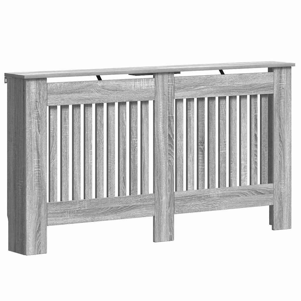 Holzwerkstoff Heizkörper-Abdeckung Heizkörperverkleidung 112 cm, weiß