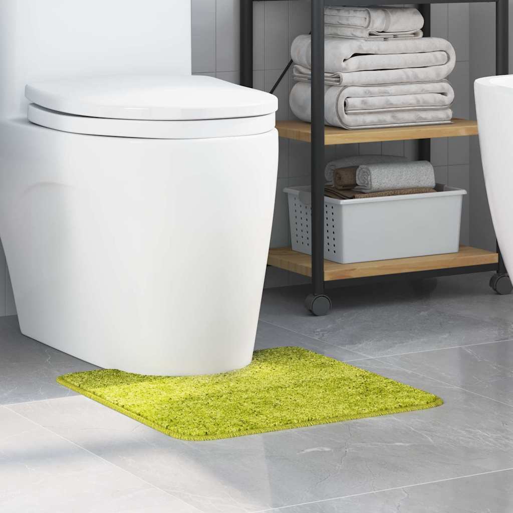 Rutschfeste Badematte mit Toilettenausschnitt Dunkelgrau