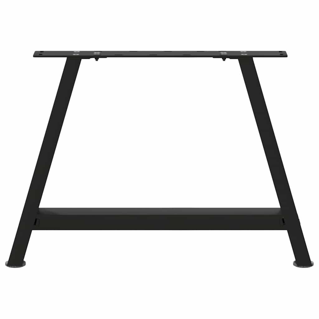 Couchtischbeine A-Form 2 Stk. 30x(30-31) cm Stahl