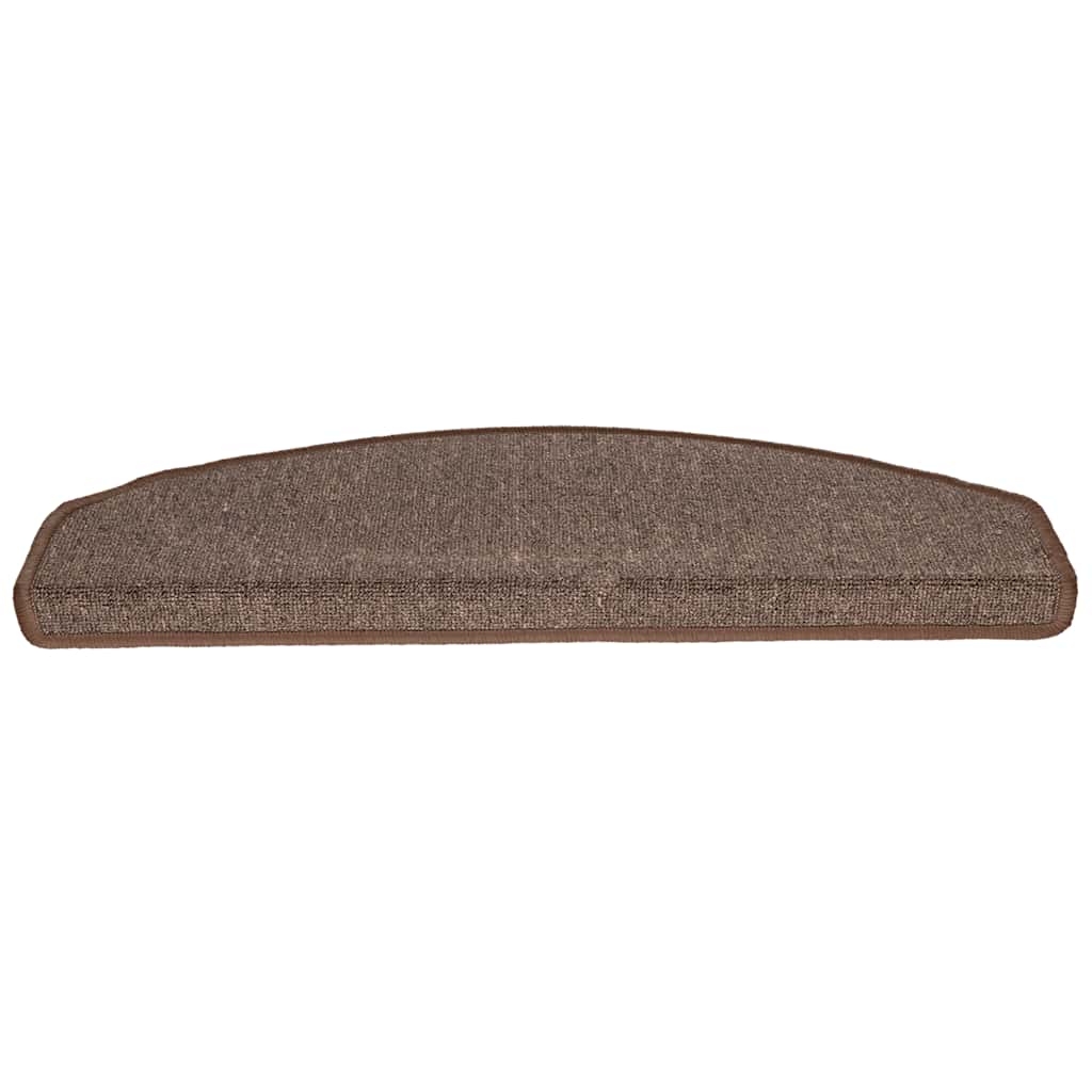 Stufenmatten 15 Stk. 56x17x3 cm Anthrazit Halbrund