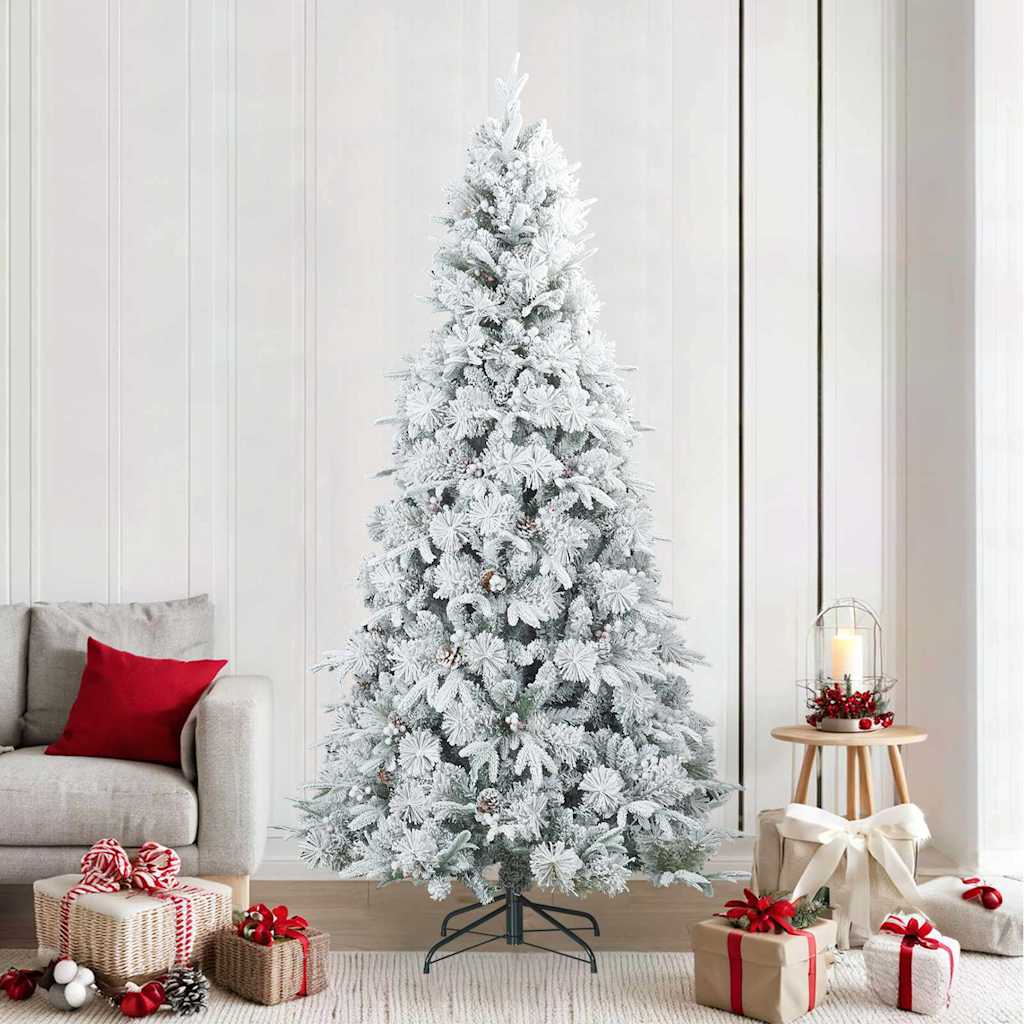 Künstlicher klappbarer Weihnachtsbaum mit Ständer Grün 120 cm